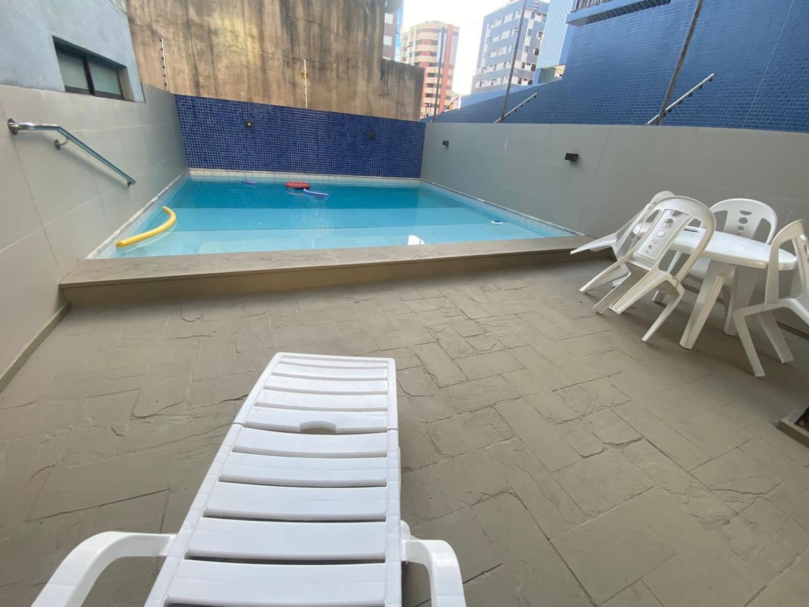 Praia De Ponta Verde Em Frente Ao Tropico Hotel Com Garagem, Wi-Fi, Lavadora - Apto703 Maceió Exteriör bild