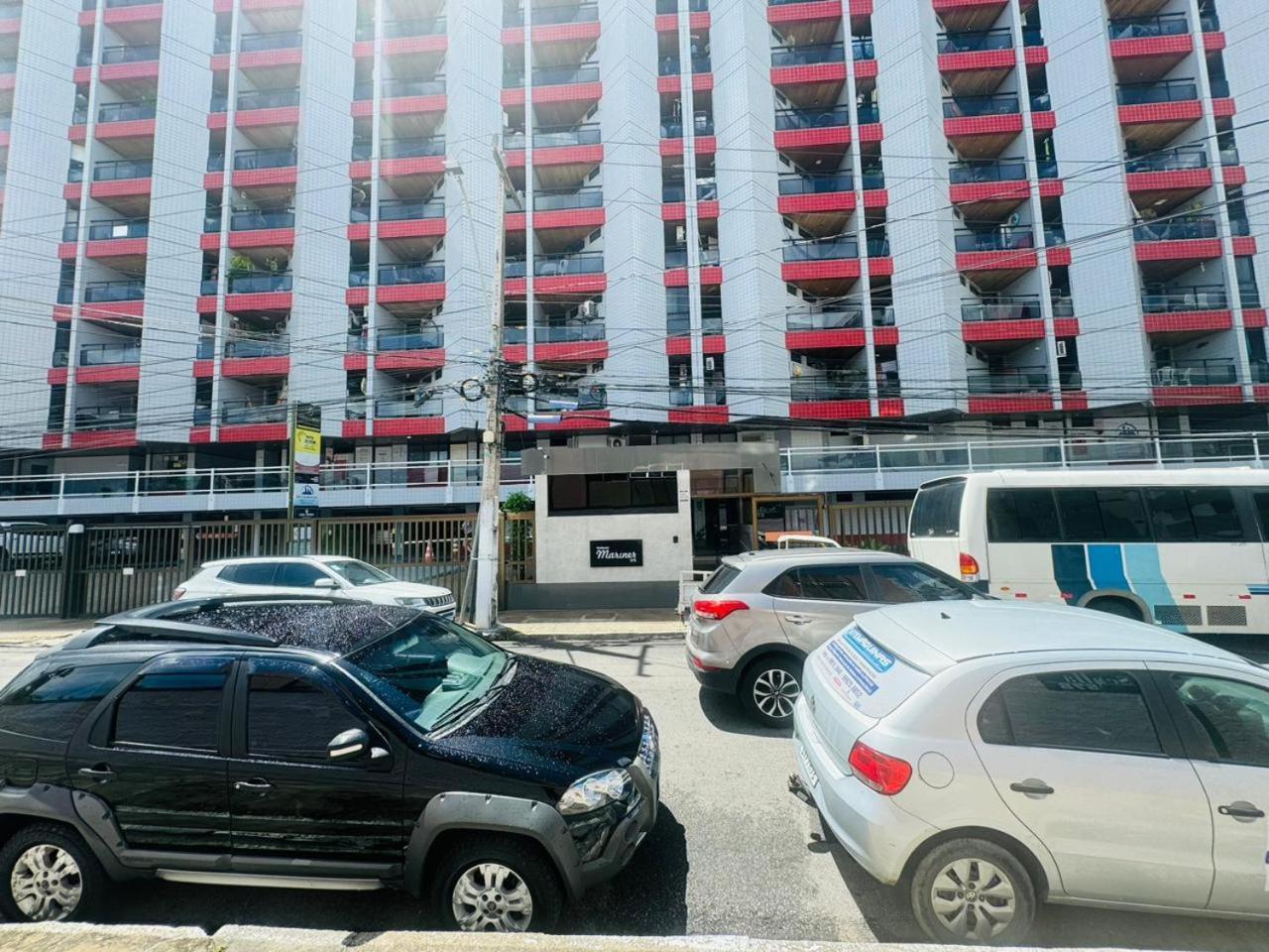 Praia De Ponta Verde Em Frente Ao Tropico Hotel Com Garagem, Wi-Fi, Lavadora - Apto703 Maceió Exteriör bild